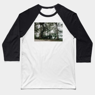 Bench at Kraft Azalea Garden Baseball T-Shirt